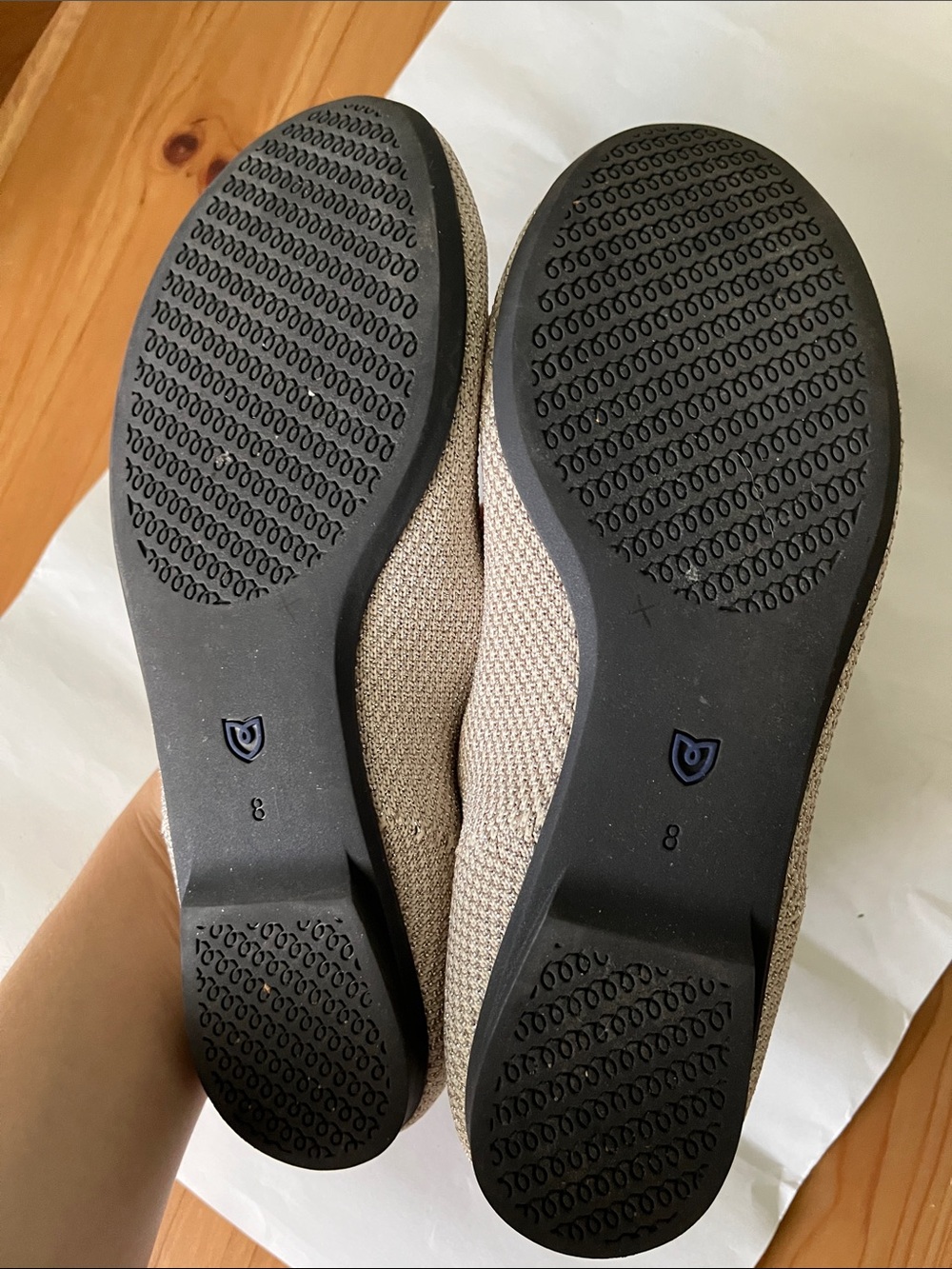 Rothy’s Metallic Ballet Flats - Picture 8 of 9